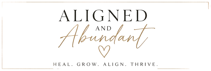 Aligned And Abundant Logo